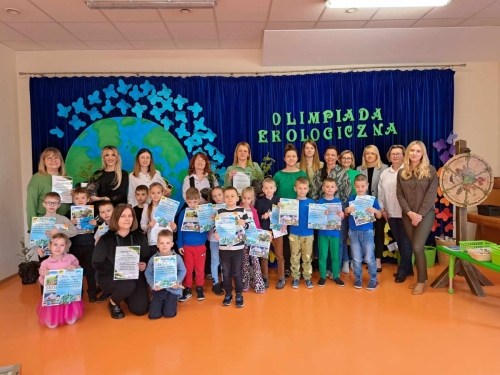 Ekologiczna Olimpiada w Przedszkolu Miejskim nr 1 w Kole: wyjątkowy dzień dla Małych Ekologów
