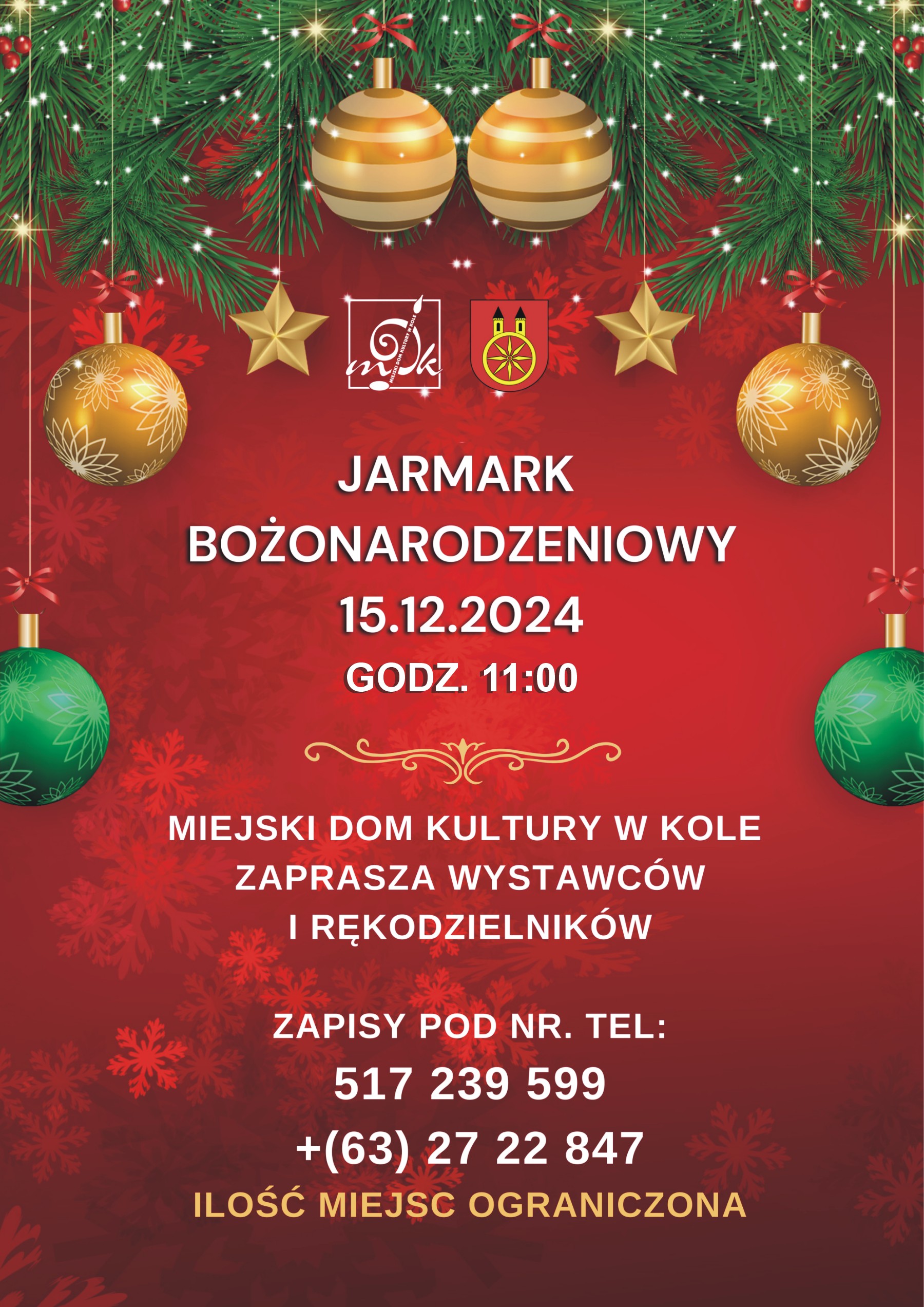 JARMARK BOŻONARODZENIOWY