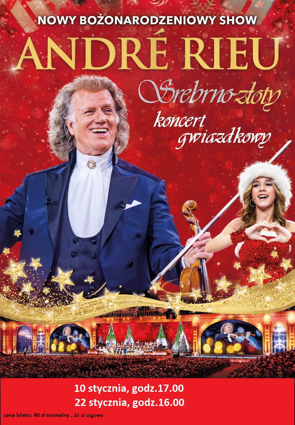 André Rieu. Srebrno-złoty koncert gwiazdkowy