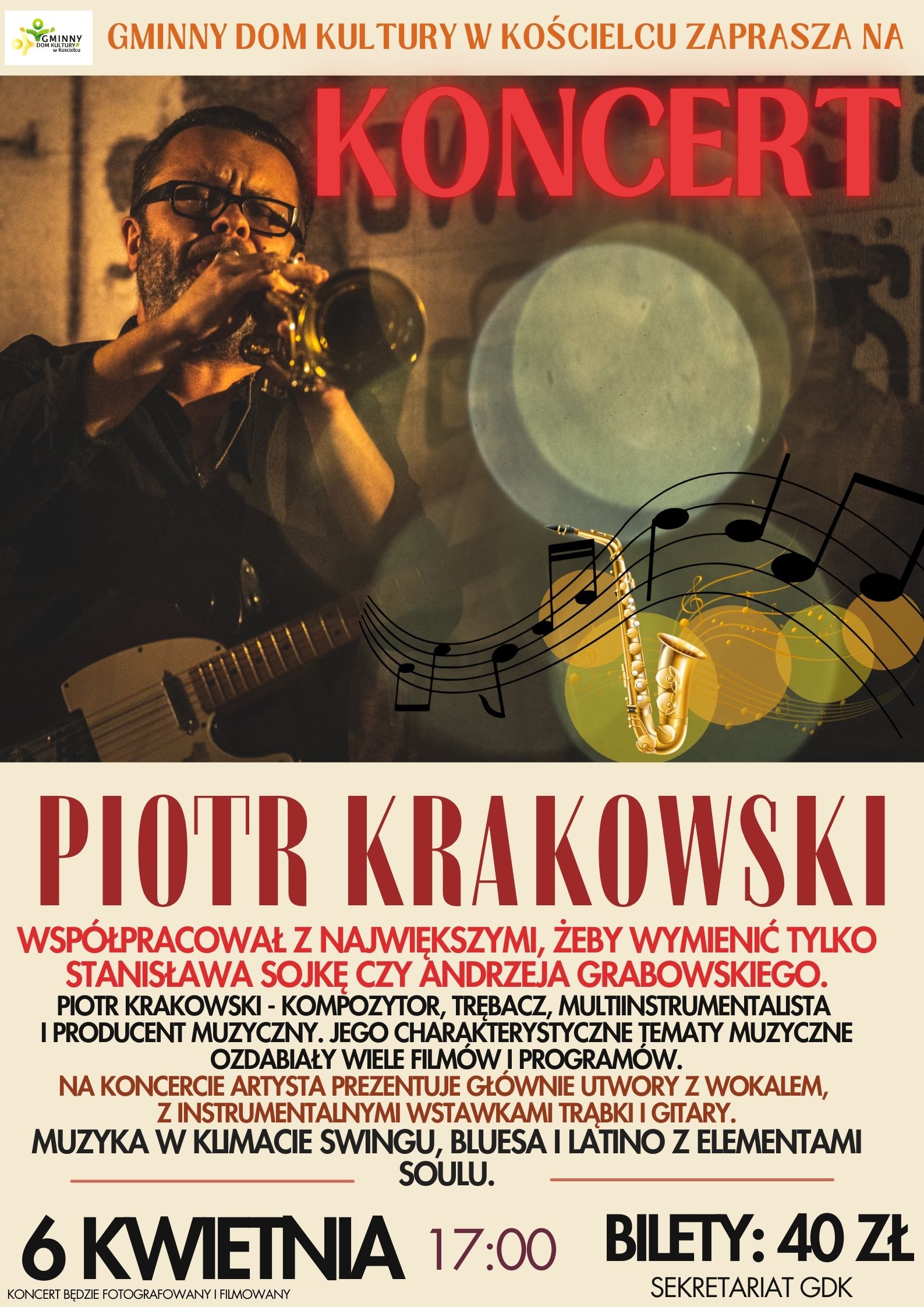 Koncert Piotra Karkowskiego 