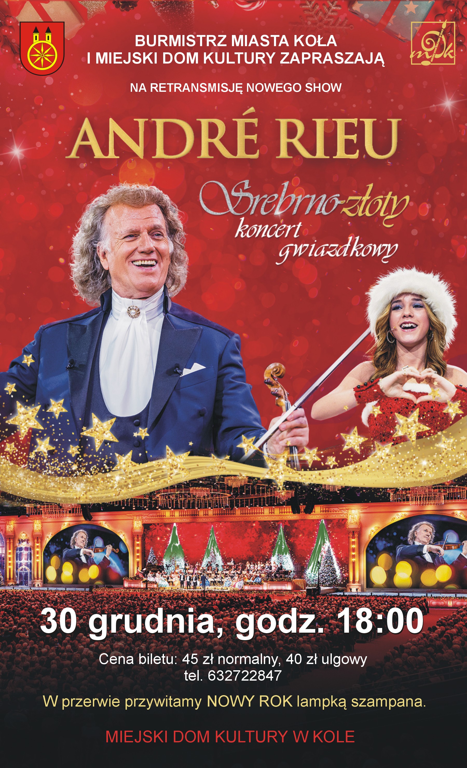 ANDRE RIEU - Koncert z lampką szampana