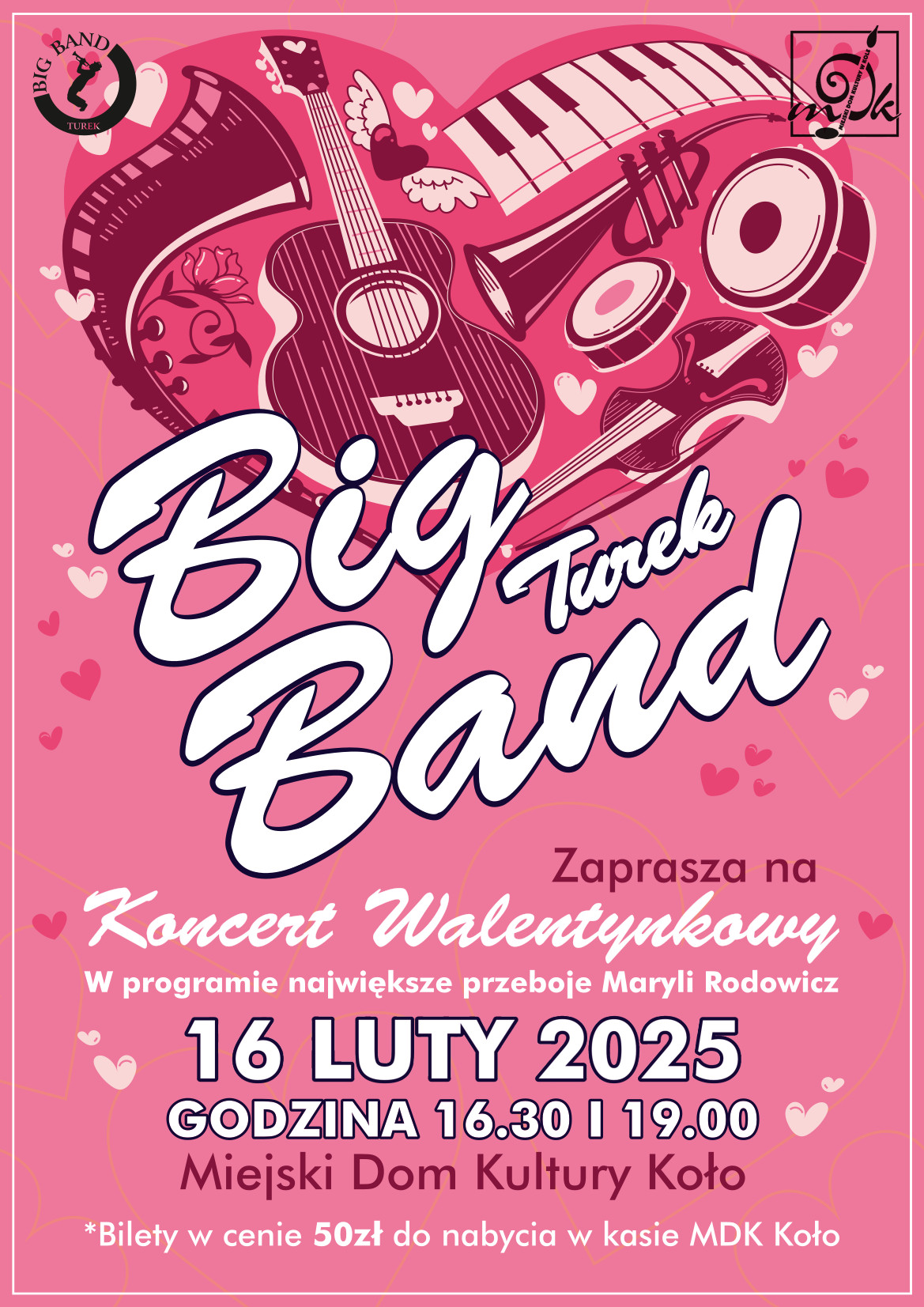 Koncert Walentynkowy- Big Band Turek