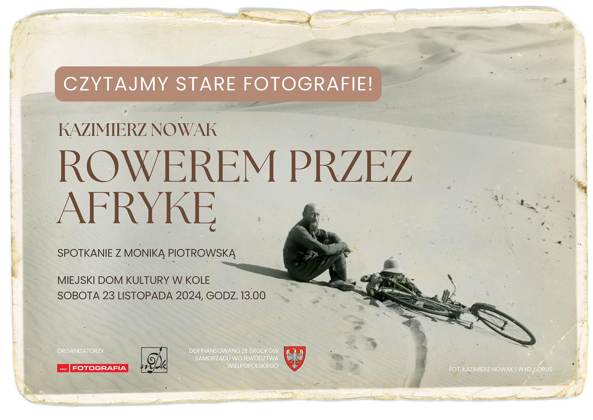 Spotkanie z Moniką Piotrowską  - Czytajmy stare fotografie