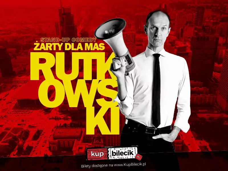 Stand-up w Kole - Rafał Rutkowski z nowym programem! Jeszcze zostały ostatnie bilety