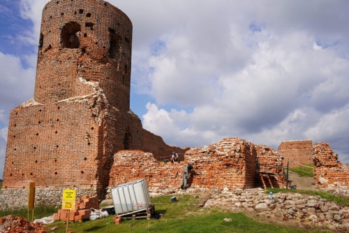 Ostatni etap prac konserwatorskich na zamku w Kole – mur południowy zostanie odrestaurowany