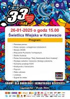 33. Finał WOŚP w Krzewacie - wydarzenia pełne atrakcji