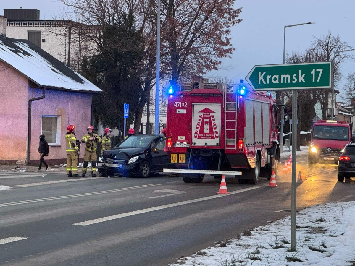 Nie ustąpił pierwszeństwa i doprowadził do zderzenia