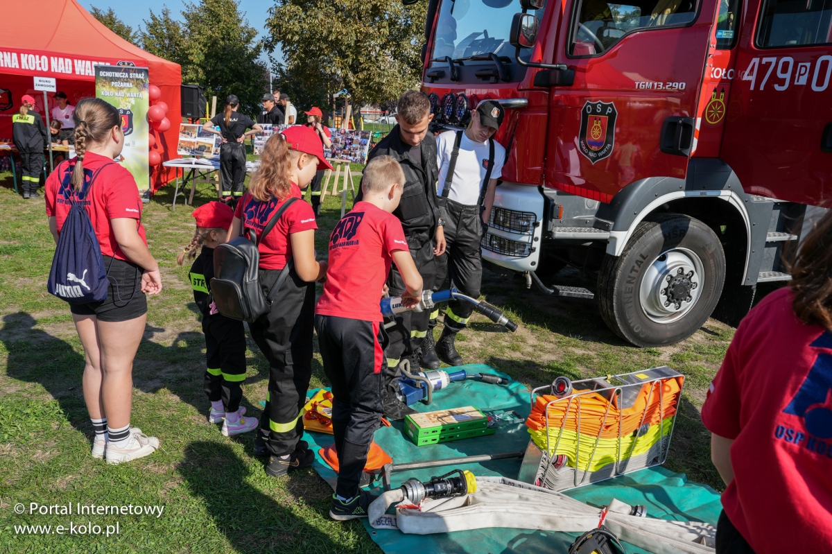 Strażackie miasteczko zapewniło szereg atrakcji dla najmłodszych [FOTO] [WIDEO]