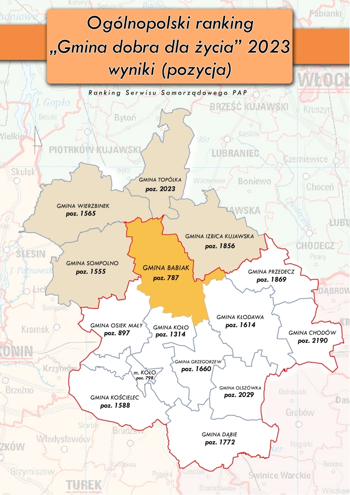 Gmina Babiak Dobra do Życia 2023