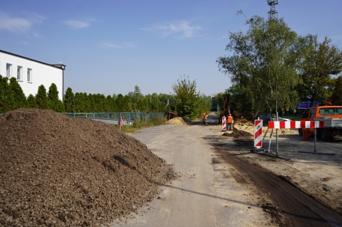 Budowa ulicy Zakładowej w Kole zakończy się w tym roku