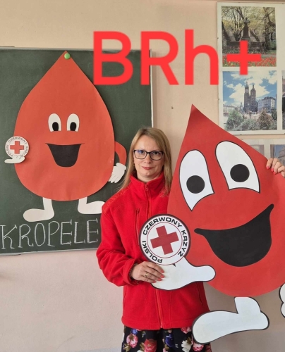 Szkolne koło PCK w Kole uczciło Światowy Dzień Krwiodawcy