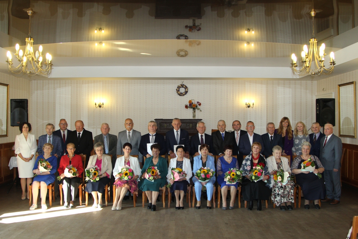 Piękne jubileusze małżeństw w gminie Kościelec