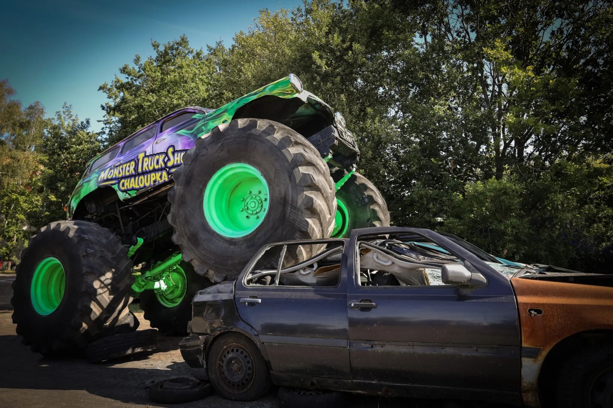 W czwartek pokaz kaskaderski w Kole. Sprawdź szczegóły Monster Truck Show Chaloupka