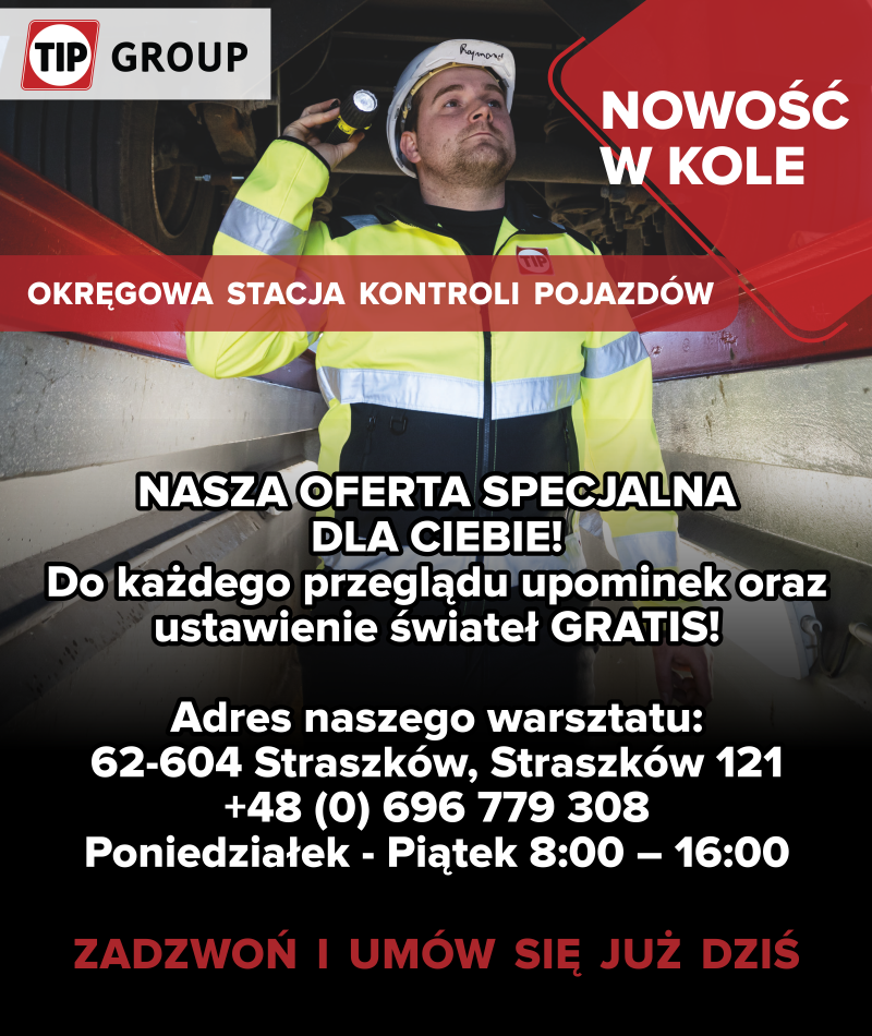 Nowa stacja kontroli pojazdów TIP w Kole już otwarta!