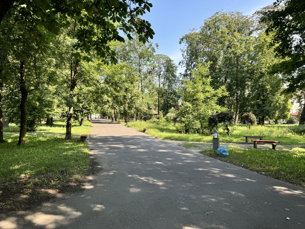 Park Moniuszki otwarty dla mieszkańców. Ile drzew ucierpiało w wichurze?