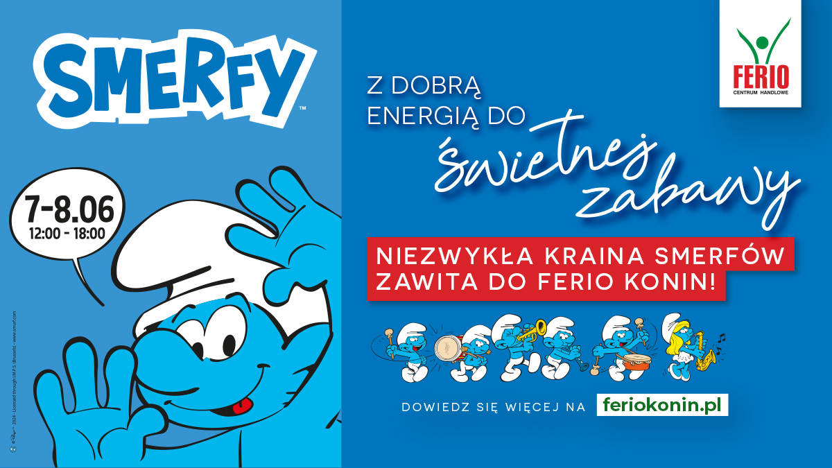 Niezwykła kraina smerfów w Ferio Konin!