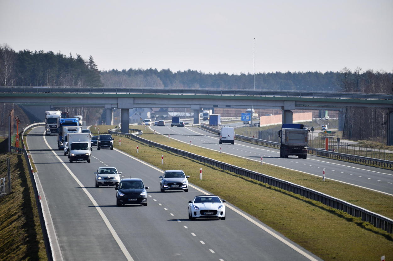 Od dziś bezpłatny przejazd A2 na odcinku Konin-Stryków