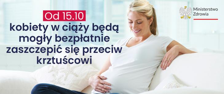 Bezpłatne szczepienia dla kobiet w ciąży od 15 października – ochrona przed krztuścem dla matek i noworodków!