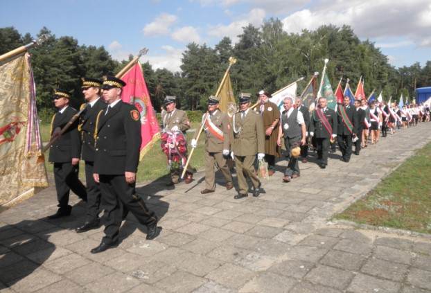 Uroczystości w obozie zagłady w Chełmnie