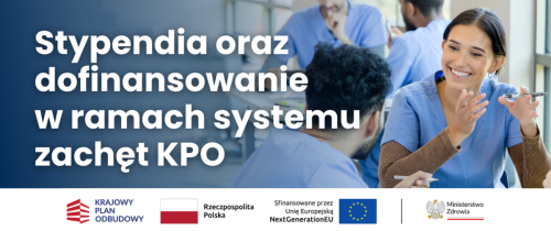 Ponad 150 mln zł dla studentów medycznych w ramach systemu zachęt KPO