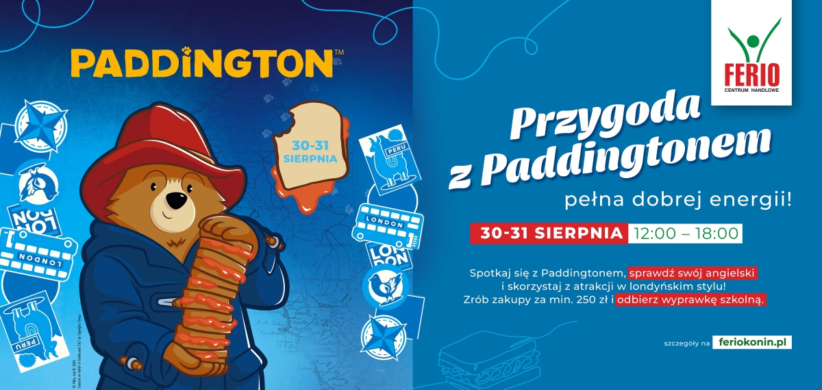 Przygoda z Paddingtonem pełna dobrej energii!