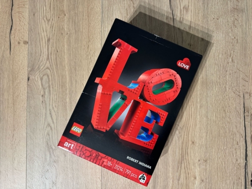 Recenzja: zestawu LEGO ART LOVE (31214) - miłość w formie klocków