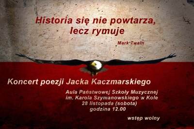 Koncert Poezji Jacka Kaczmarskiego