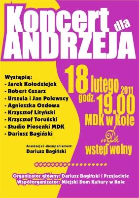 Kolejny koncert dla Andrzeja