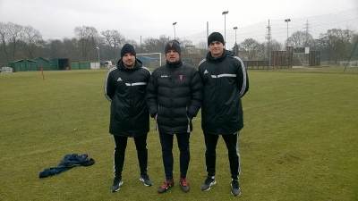 Trenerzy klas sportowych na stażu w Pogoni Szczecin