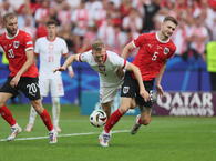 Polska przegrała z Austrią 1:3 w meczu piłkarskich mistrzostw Europy