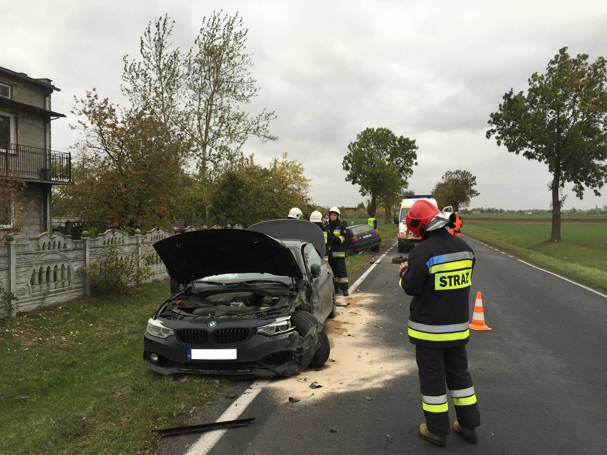 OLSZÓWKA: 2 osoby ranne w wypadku