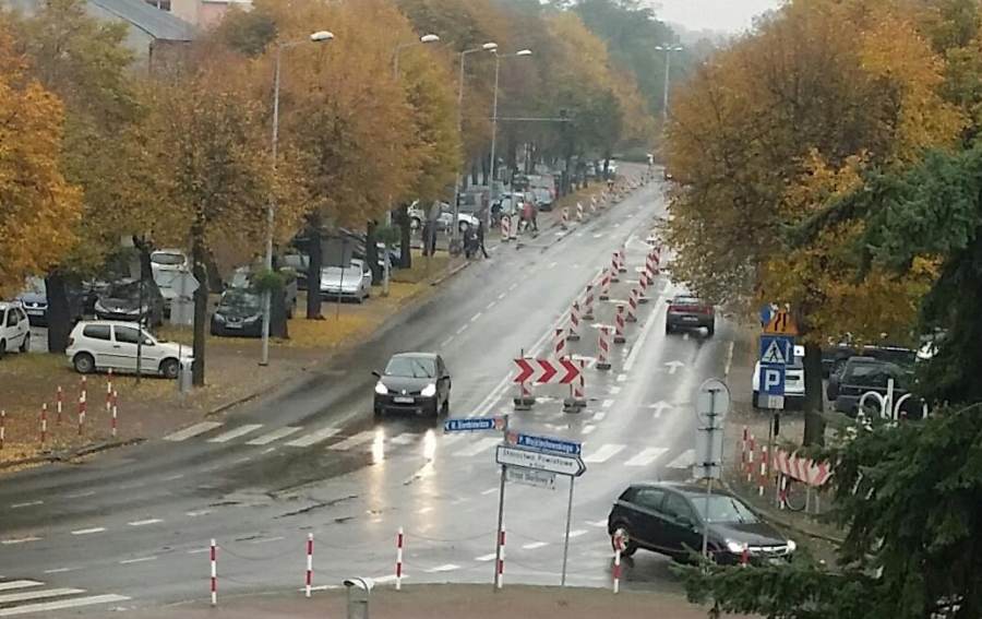 Utrudnienia w ruchu. Zamknięta ulica 3-go maja do końca miesiąca