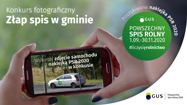 Konkurs fotograficzny „Złap spis w gminie”!